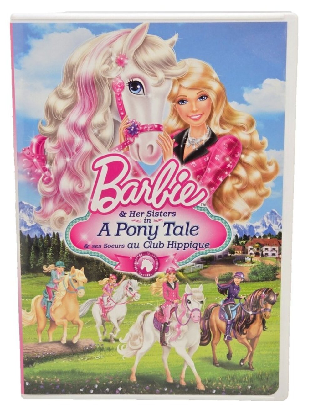 Barbie & Her Sisters in A Pony Tale DVD 2013 Animated Family Movie